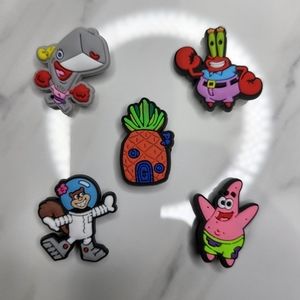 New Crocs Charms !!! 🍍🌊🏝 Spongebob